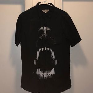 Crazy designed button down